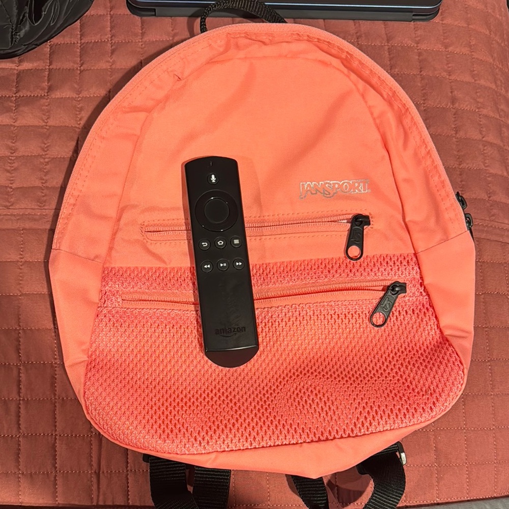 Mini Jansport Coral Backpack